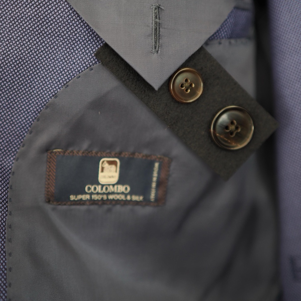 SuitSupply x Jort 3-Piece Blue Wool Suit - Picture 5 of 11